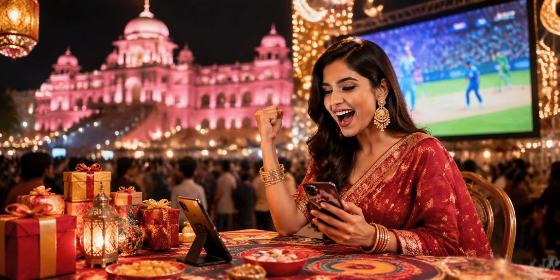 ঢাকায় ঈদ উৎসবের পরিবেশে ক্রিকেট বেটিংয়ের আনন্দময় দৃশ্য